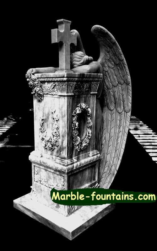 marble tombstone